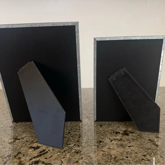 Galvanized Metal Picture Frame Set - Picture 4 of 4